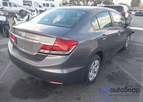 2015 Honda Civic Lx из США, поврежденный, VIN 19XFB2F53FE238718